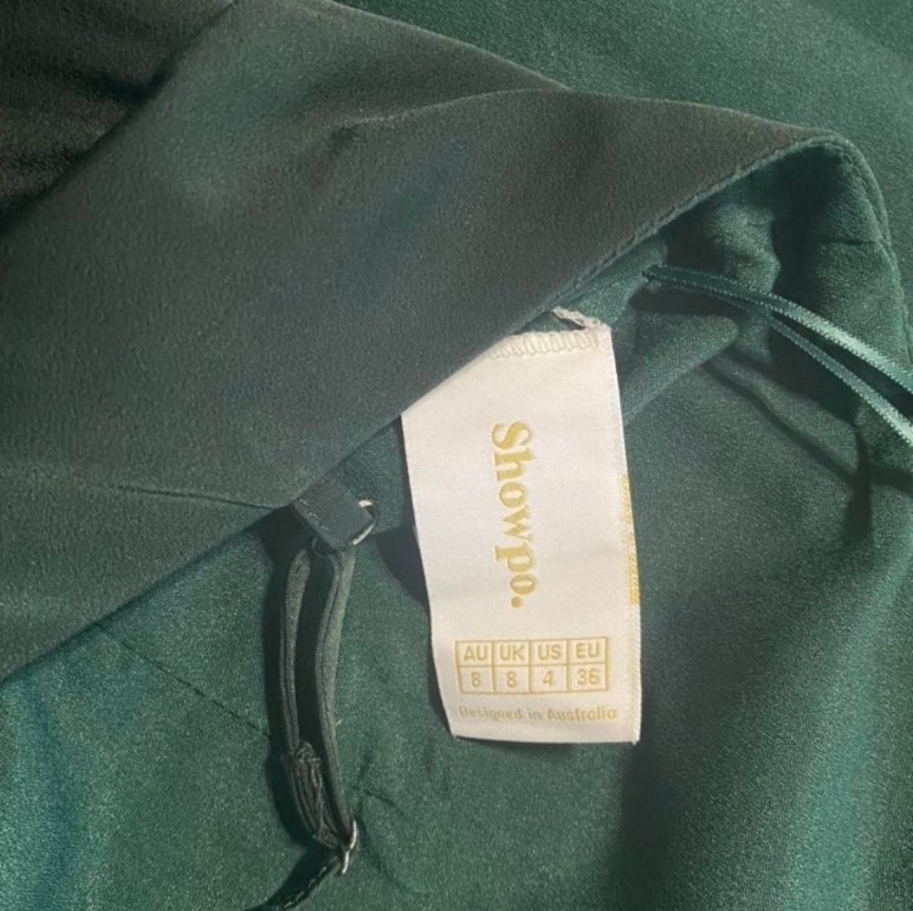 Emerald Green Showpo Maxi Dress - Picture 4 of 7